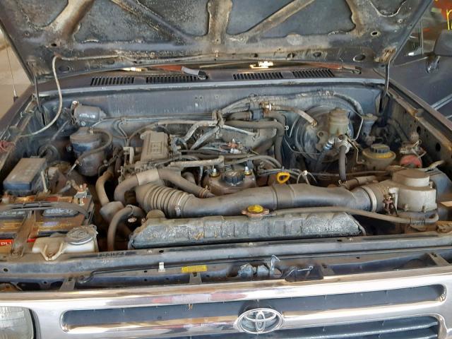 JT4RN93P7N5053844 - 1992 TOYOTA PICKUP 1/2 GRAY photo 7