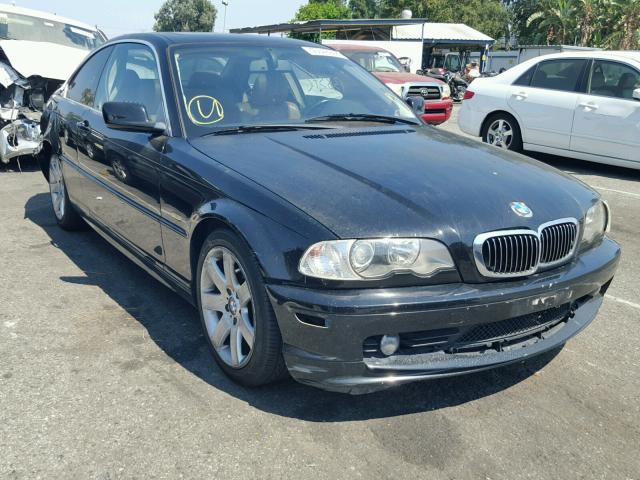 WBABN33472JW51775 - 2002 BMW 325 CI BLACK photo 1