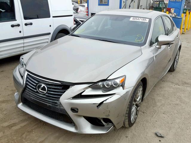 JTHBA1D26G5014875 - 2016 LEXUS IS 200T GRAY photo 2