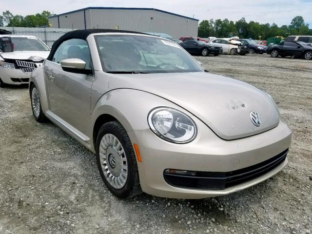 3VW507AT5GM803513 - 2016 VOLKSWAGEN BEETLE S/S TAN photo 1