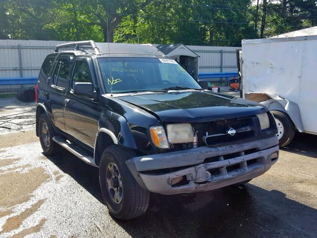 5N1ED28Y4YC559587 - 2000 NISSAN XTERRA XE BLACK photo 1