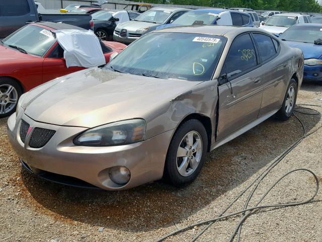 2G2WP552061268769 - 2006 PONTIAC GRAND PRIX BEIGE photo 2