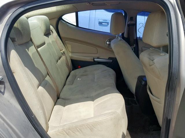 2G2WP552061268769 - 2006 PONTIAC GRAND PRIX BEIGE photo 6