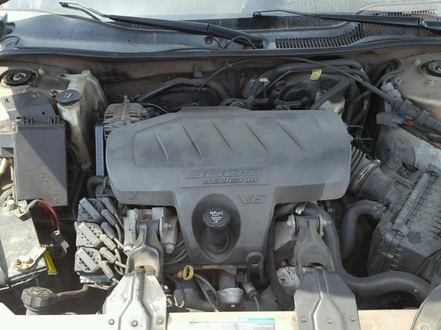 2G2WP552061268769 - 2006 PONTIAC GRAND PRIX BEIGE photo 7