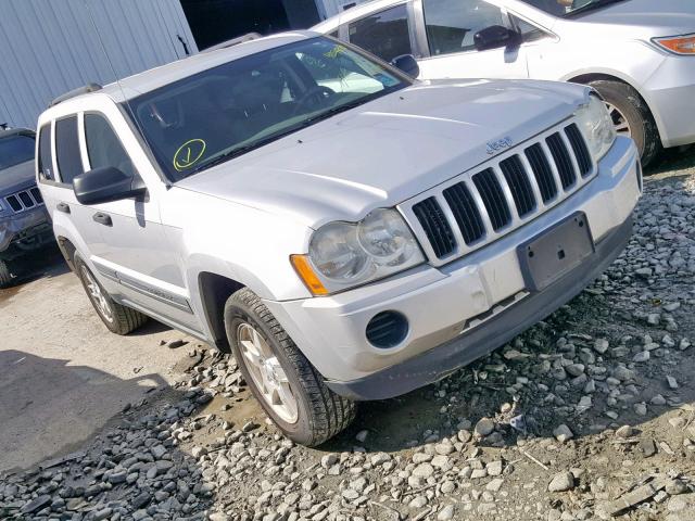 1J4GR48K05C552941 - 2005 JEEP GRAND CHER SILVER photo 1