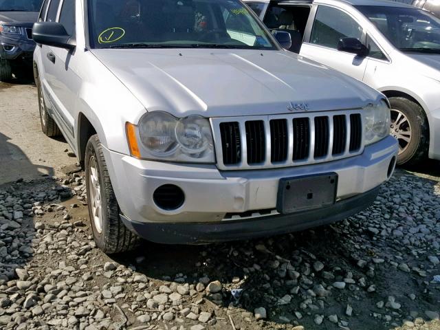 1J4GR48K05C552941 - 2005 JEEP GRAND CHER SILVER photo 9