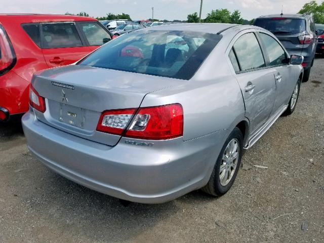 4A32B2FF3AE002594 - 2010 MITSUBISHI GALANT FE SILVER photo 4