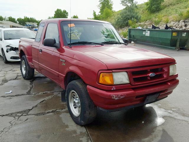 1FTCR15X4TPA58753 - 1996 FORD RANGER SUP MAROON photo 1