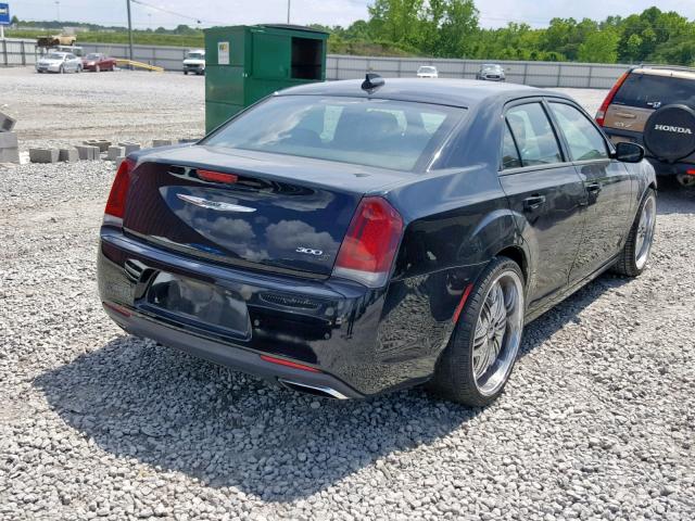 2C3CCABG6FH766358 - 2015 CHRYSLER 300 S BLACK photo 4