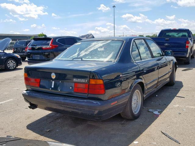 WBAHD6324SGK80813 - 1995 BMW 525 I AUTO GREEN photo 4