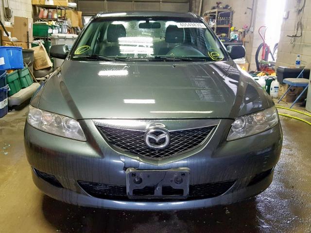 1YVFP80D935M32708 - 2003 MAZDA 6 S GRAY photo 10