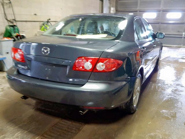 1YVFP80D935M32708 - 2003 MAZDA 6 S GRAY photo 4