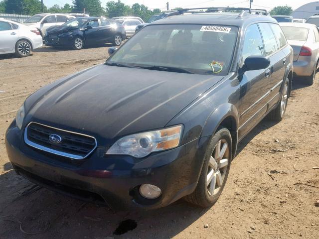 4S4BP62CX77320339 - 2007 SUBARU OUTBACK OU BLACK photo 2