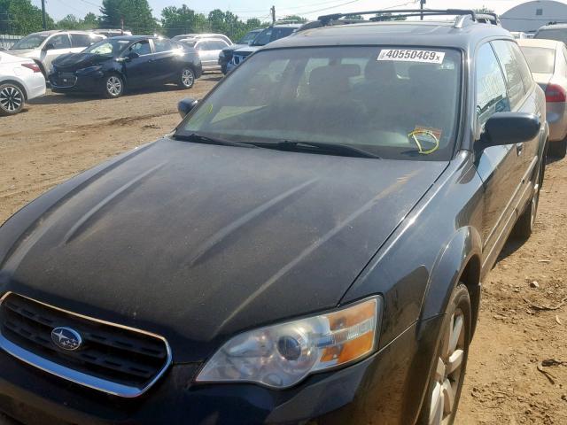 4S4BP62CX77320339 - 2007 SUBARU OUTBACK OU BLACK photo 9