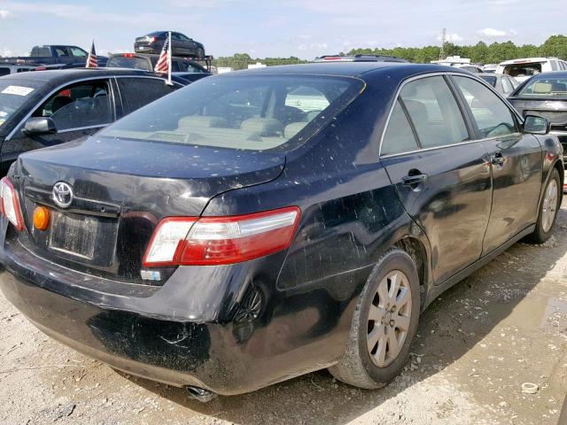 4T1BB46K89U095282 - 2009 TOYOTA CAMRY HYBR BLACK photo 4