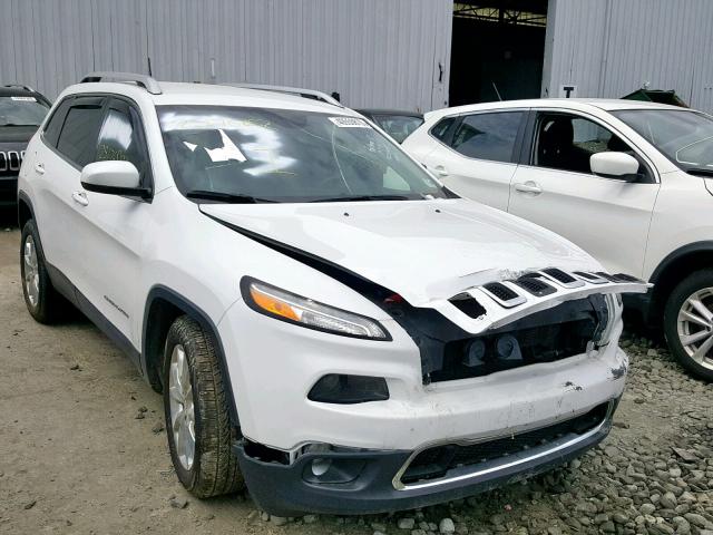 1C4PJMDS5FW753141 - 2015 JEEP CHEROKEE L WHITE photo 1