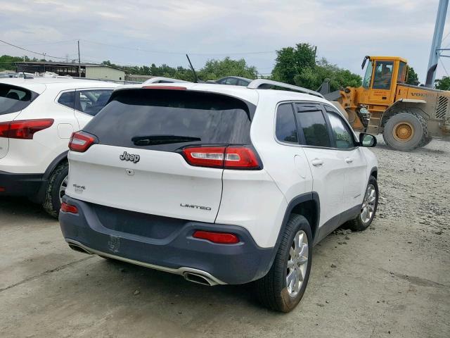 1C4PJMDS5FW753141 - 2015 JEEP CHEROKEE L WHITE photo 4