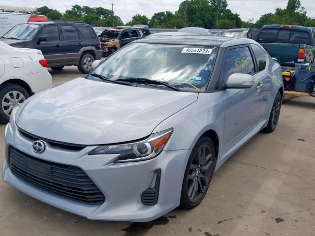 JTKJF5C7XE3067731 - 2014 TOYOTA SCION TC ვერცხლისფერი ფოტო 2