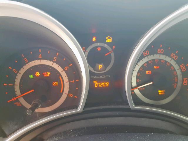 JTKJF5C7XE3067731 - 2014 TOYOTA SCION TC ვერცხლისფერი ფოტო 8