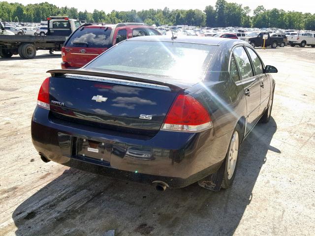 2G1WD58C179161296 - 2007 CHEVROLET IMPALA SUP შავი ფოტო 4