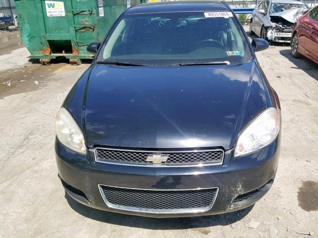 2G1WD58C179161296 - 2007 CHEVROLET IMPALA SUP BLACK photo 9