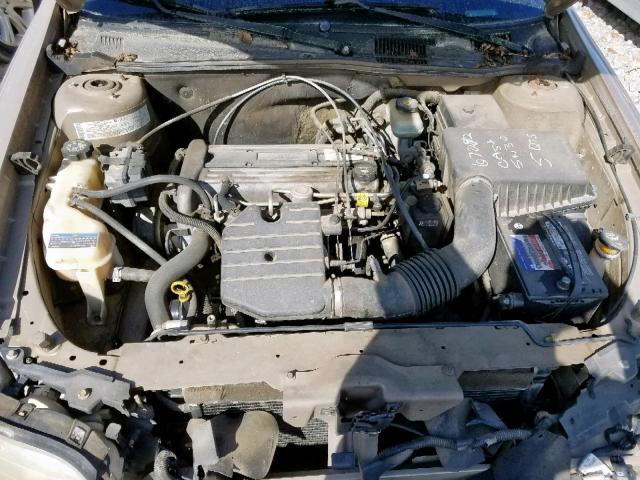 1G1ND52F34M567545 - 2004 CHEVROLET CLASSIC GOLD photo 7