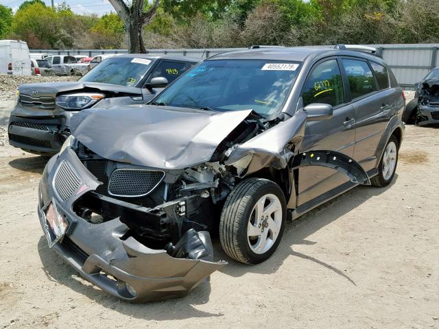 5Y2SL65857Z408811 - 2007 PONTIAC VIBE CHARCOAL photo 2