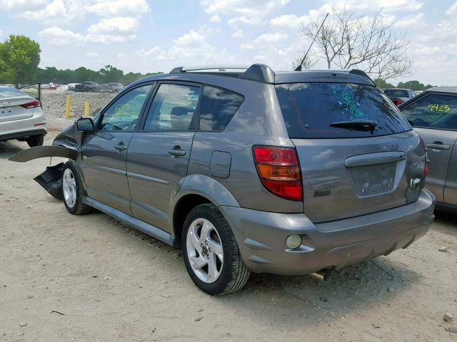 5Y2SL65857Z408811 - 2007 PONTIAC VIBE CHARCOAL photo 3