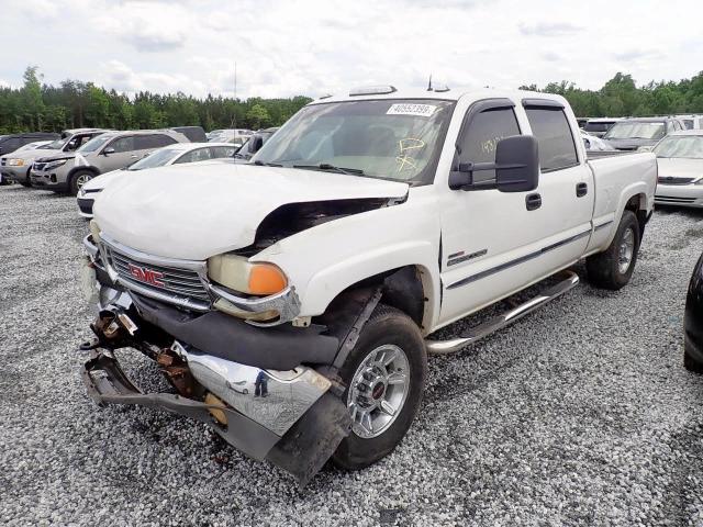 1GTHC23132F102306 - 2002 GMC SIERRA C25 WHITE photo 2