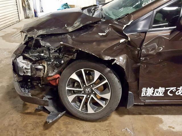 2HGFG3B05DH503952 - 2013 HONDA CIVIC EXL Qəhvəyi foto 9