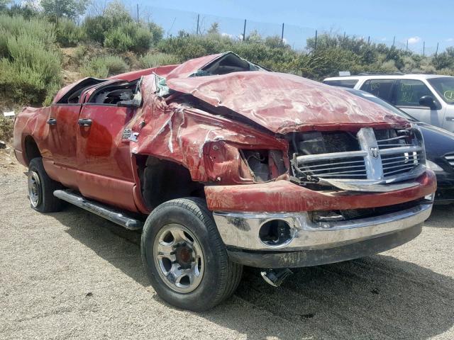 3D7KS28A38G212352 - 2008 DODGE RAM 2500 S წითელი ფოტო 1