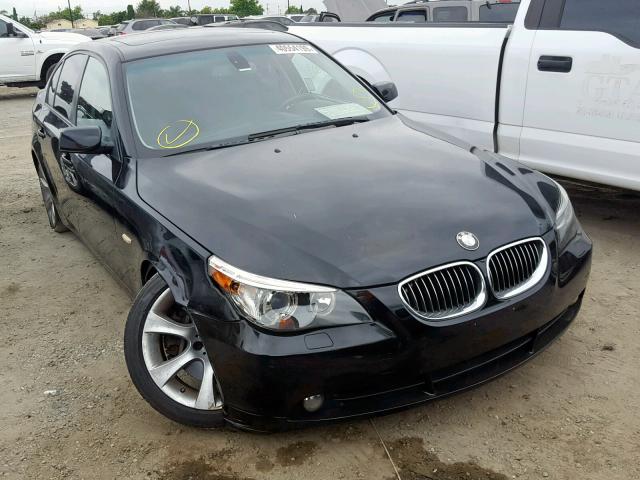 WBANB53517CP04623 - 2007 BMW 550 I BLACK photo 1