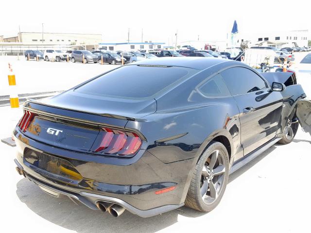 1FA6P8CF1J5104236 - 2018 FORD MUSTANG GT BLACK photo 4