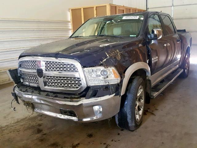 1C6RR7NT4GS328231 - 2016 RAM 1500 LARAM BLUE photo 2