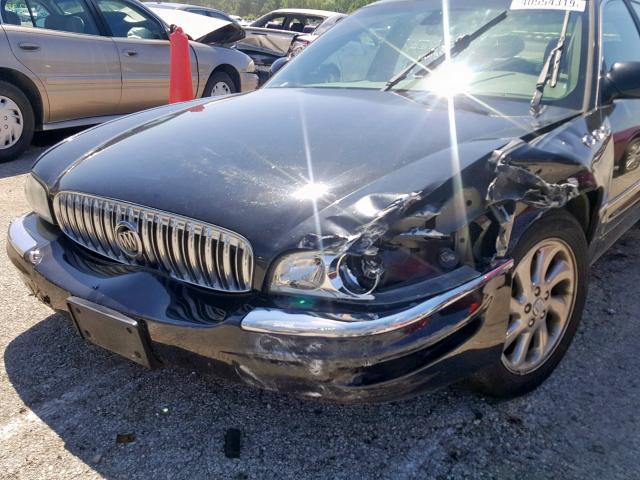 1G4CU541X54102869 - 2005 BUICK PARK AVENU BLACK photo 9