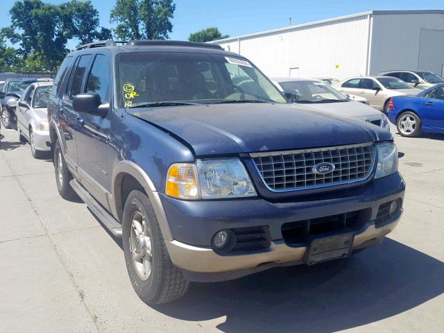 1FMZU74W22ZC57710 - 2002 FORD EXPLORER E BLUE photo 1