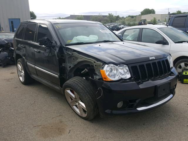 1J8HR78388C241355 - 2008 JEEP GRAND CHER BLACK photo 1