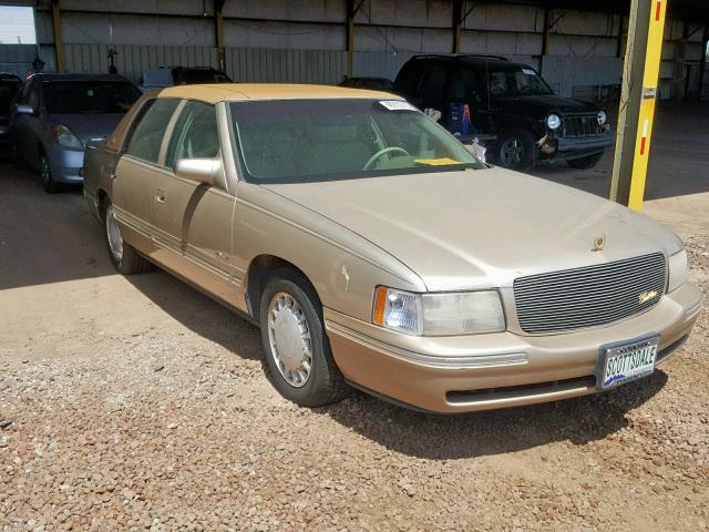 1G6KD54Y7VU263776 - 1997 CADILLAC DEVILLE GOLD photo 1