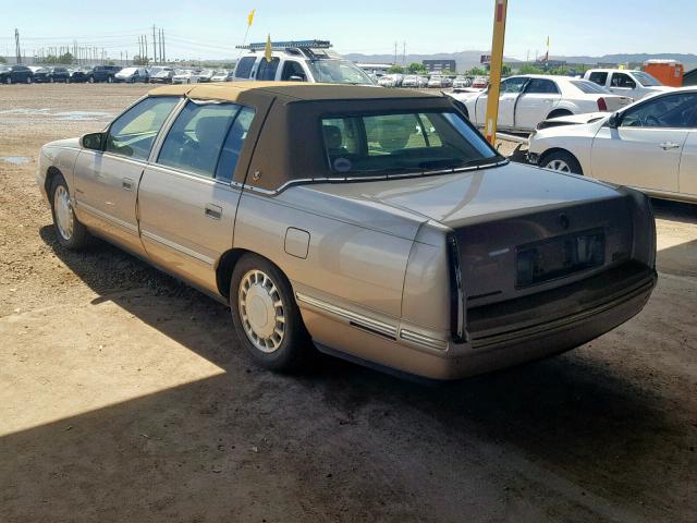 1G6KD54Y7VU263776 - 1997 CADILLAC DEVILLE GOLD photo 3