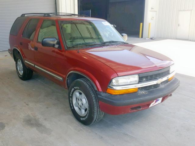 1GNDT13W9X2189882 - 1999 CHEVROLET BLAZER BURGUNDY photo 1