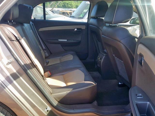 1G1ZG5E76CF138335 - 2012 CHEVROLET MALIBU LTZ ბეჟი ფოტო 6