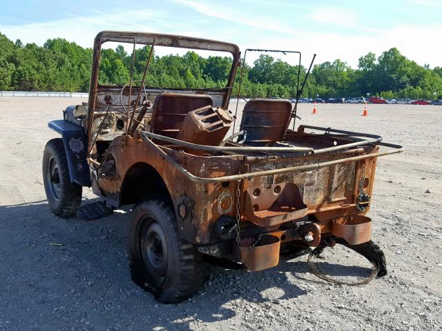 65375 - 1952 WILLY JEEP BLUE photo 3
