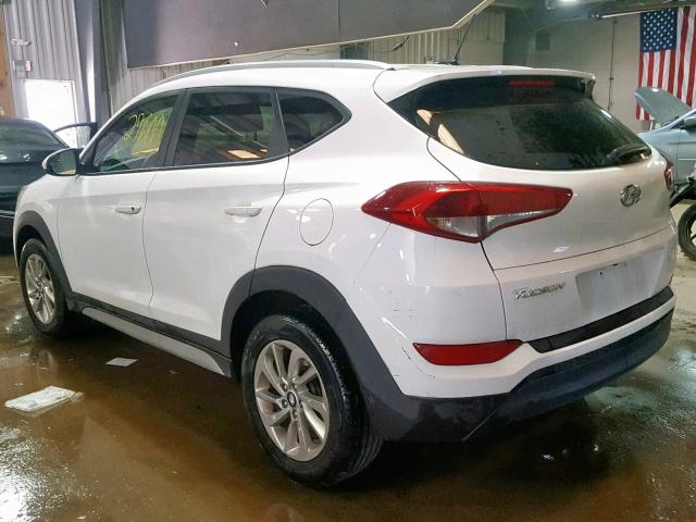 KM8J33A4XHU494964 - 2017 HYUNDAI TUCSON LIM WHITE photo 3