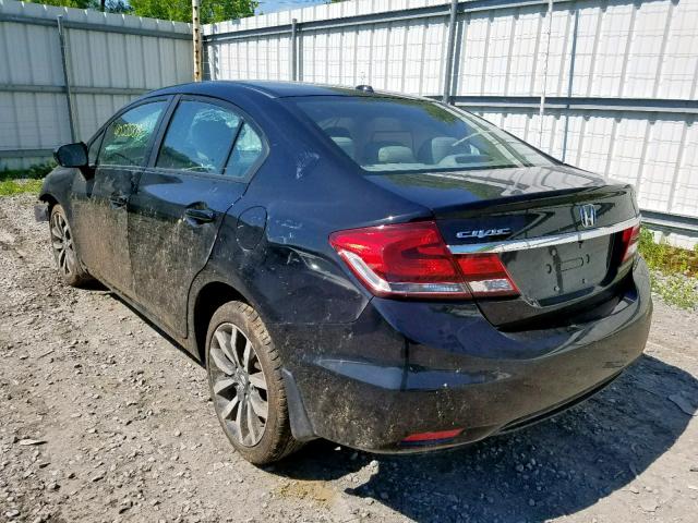 2HGFB2F97FH523849 - 2015 HONDA CIVIC EXL BLACK photo 3