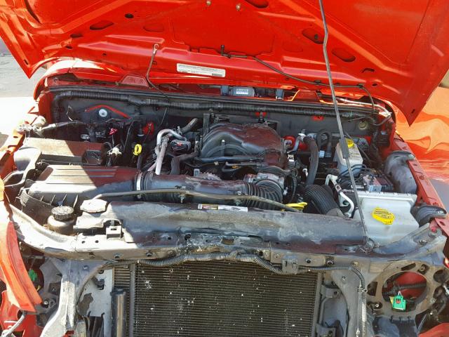 1C4AJWAG1CL257946 - 2012 JEEP WRANGLER S წითელი ფოტო 7