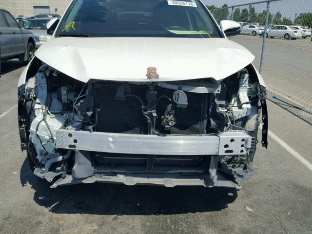 5TDZKRFH0FS092610 - 2015 TOYOTA HIGHLANDER WHITE photo 9