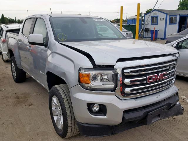 1GTG6CENXJ1182661 - 2018 GMC CANYON SLE SILVER photo 1