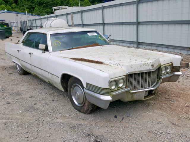 N0242422 - 1970 CADILLAC DEVILLE WHITE photo 1