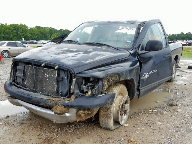 3D7KR28C85G851450 - 2005 DODGE RAM 2500 S 黑色 照片 2