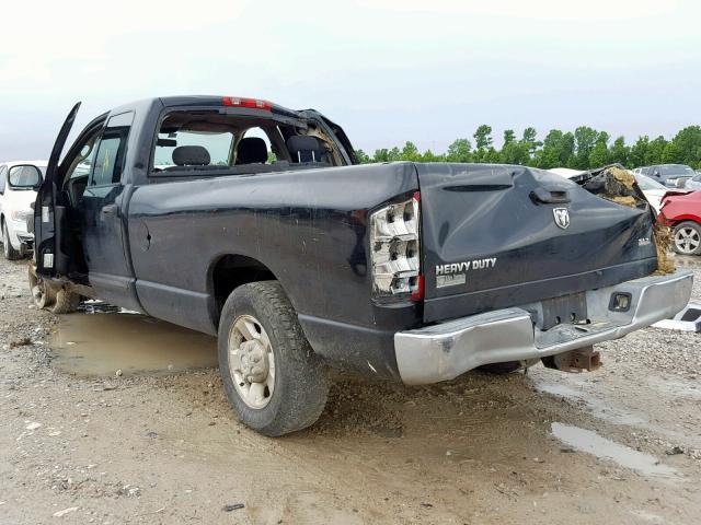 3D7KR28C85G851450 - 2005 DODGE RAM 2500 S 黑色 照片 3